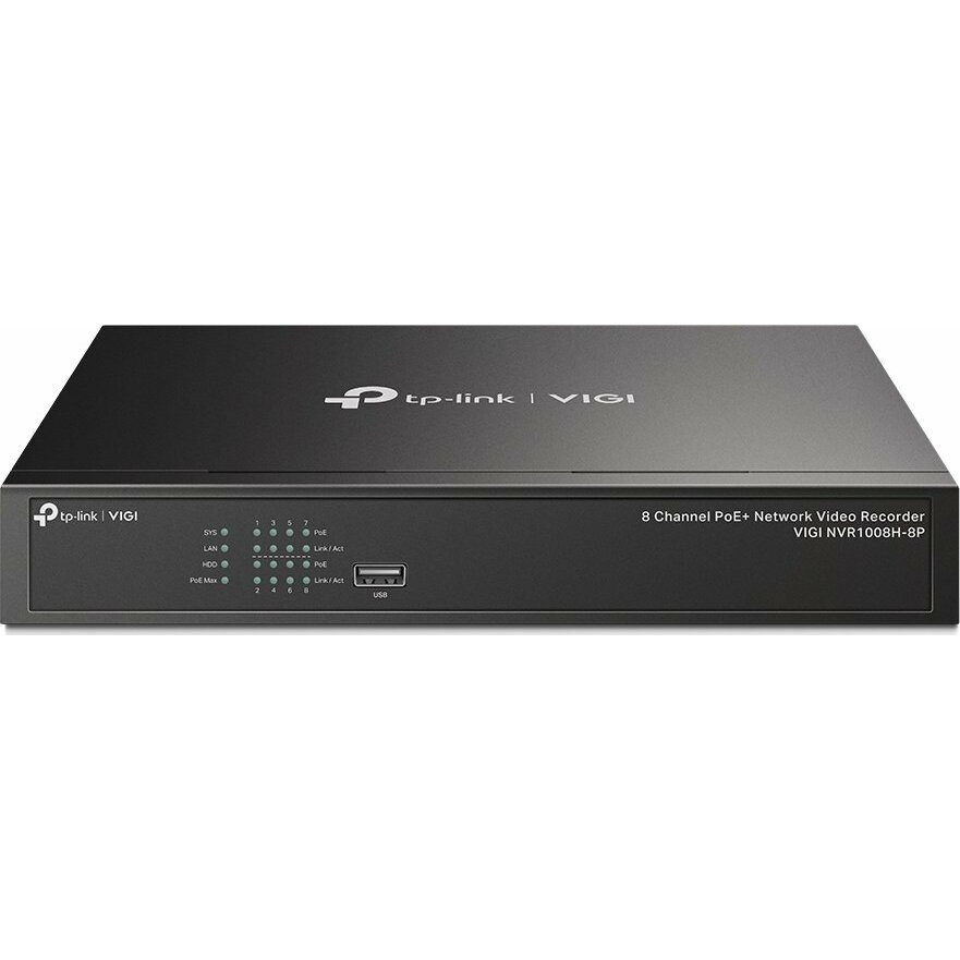 TP-LINK VIGI NVR1008H-8P 8-kanálový sieťový videorekordér