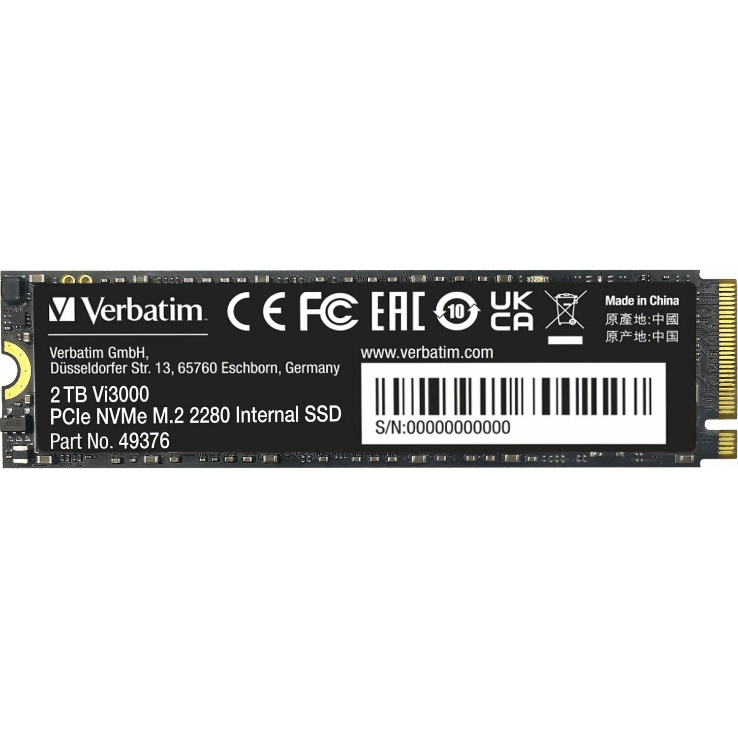 Dysk SSD Verbatim Vi3000 2TB M