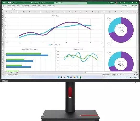 Monitor Lenovo ThinkVision T32h-30 (63D3GAT1EU) |