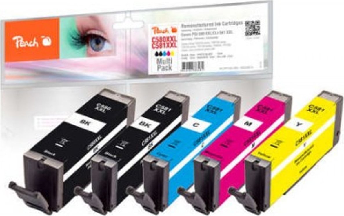 PEACH kompatibilní cartridge Canon PGI-580XXL/CLI-581XXL MultiPack