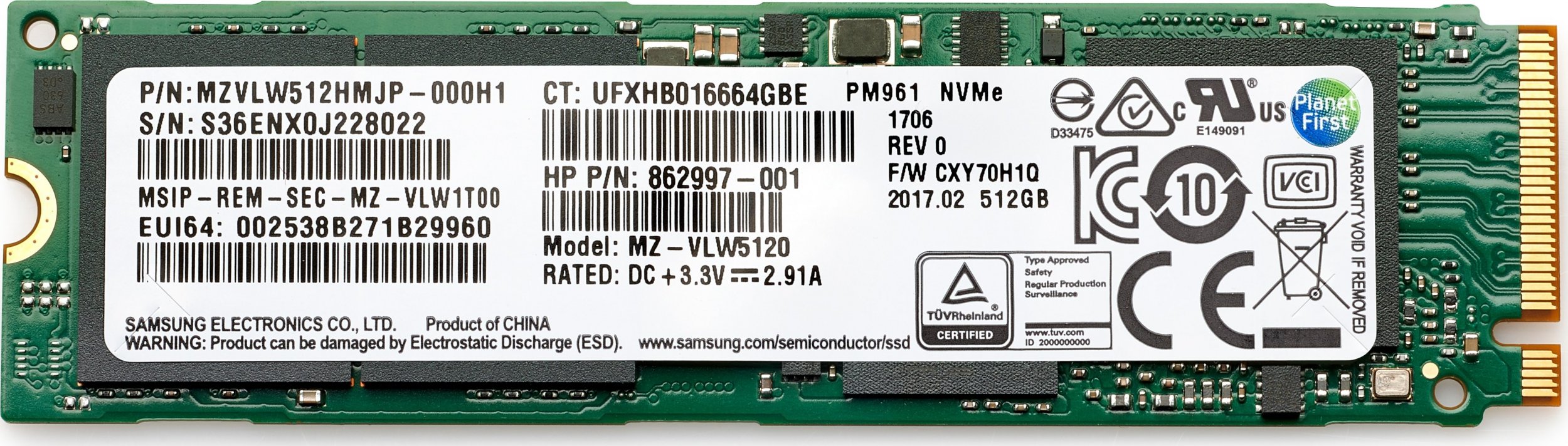 Dysk SSD HP 1TB M.2