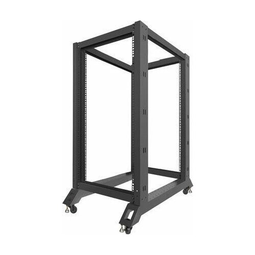 Lanberg Open rack 22U 600x1000 black