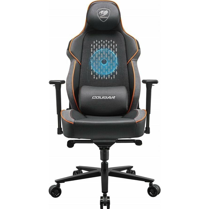 Fotel Cougar NxSys Aero Czarno-pomarańczowy (CGR-ARP)