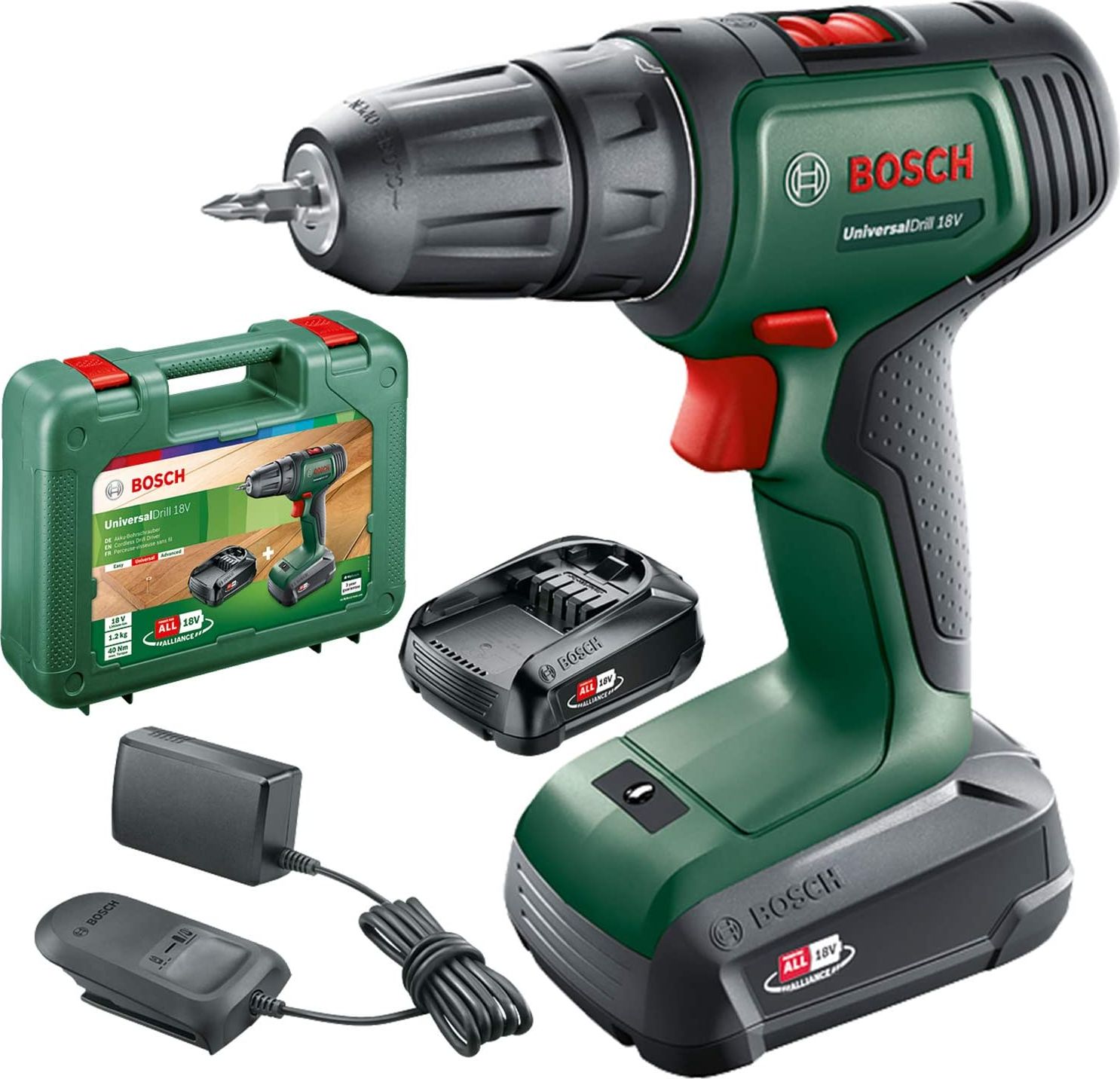 Wiertarko-wkrętarka Bosch UniversalDrill 18 V 2