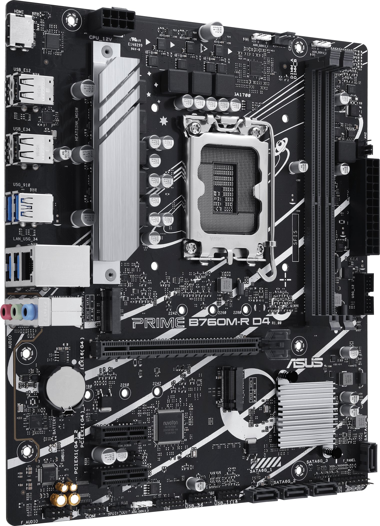 Asus PRIME B760M-R D4 | Processor