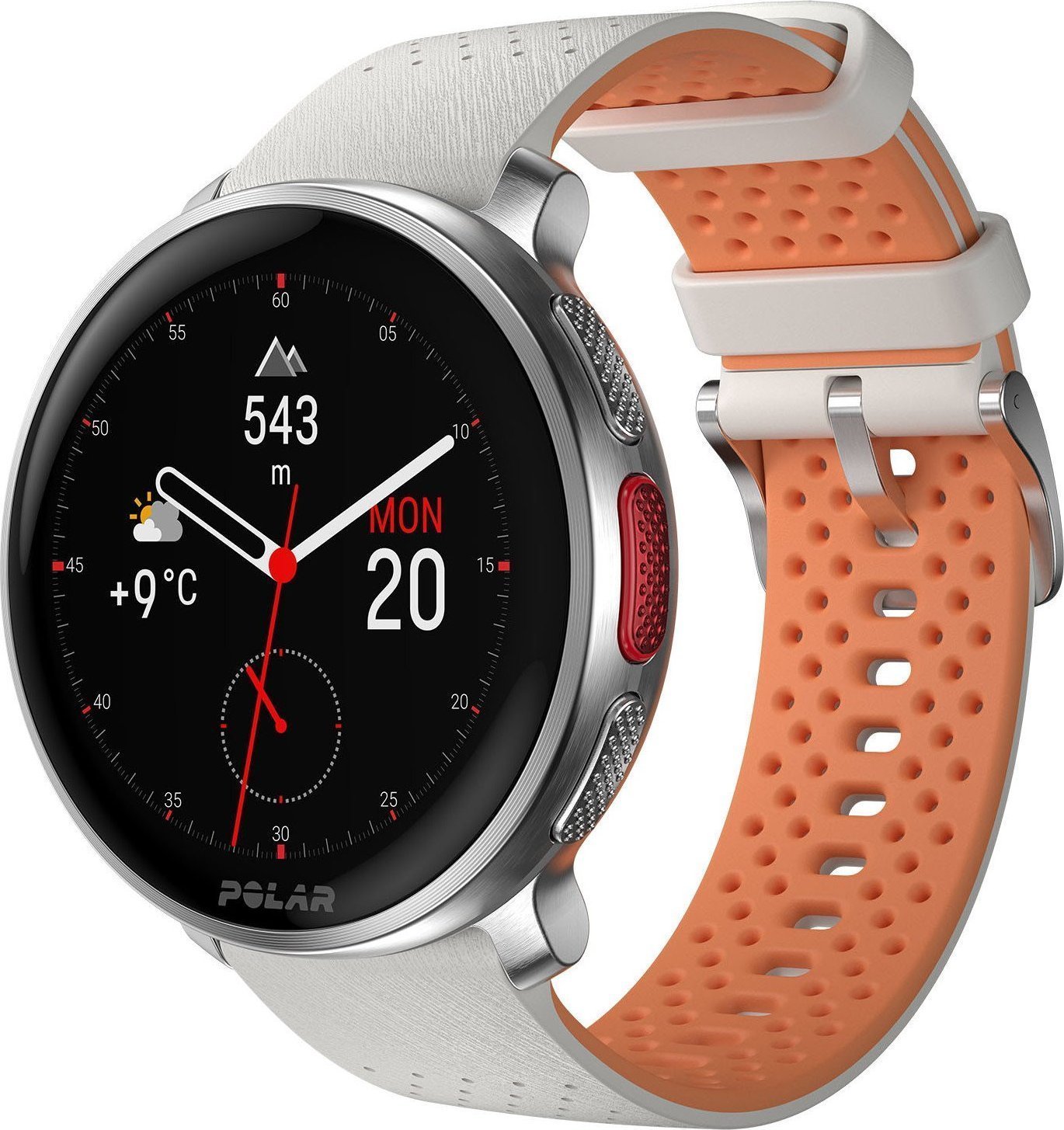 Polar Vantage V3 srebrno-morelowy S-L |