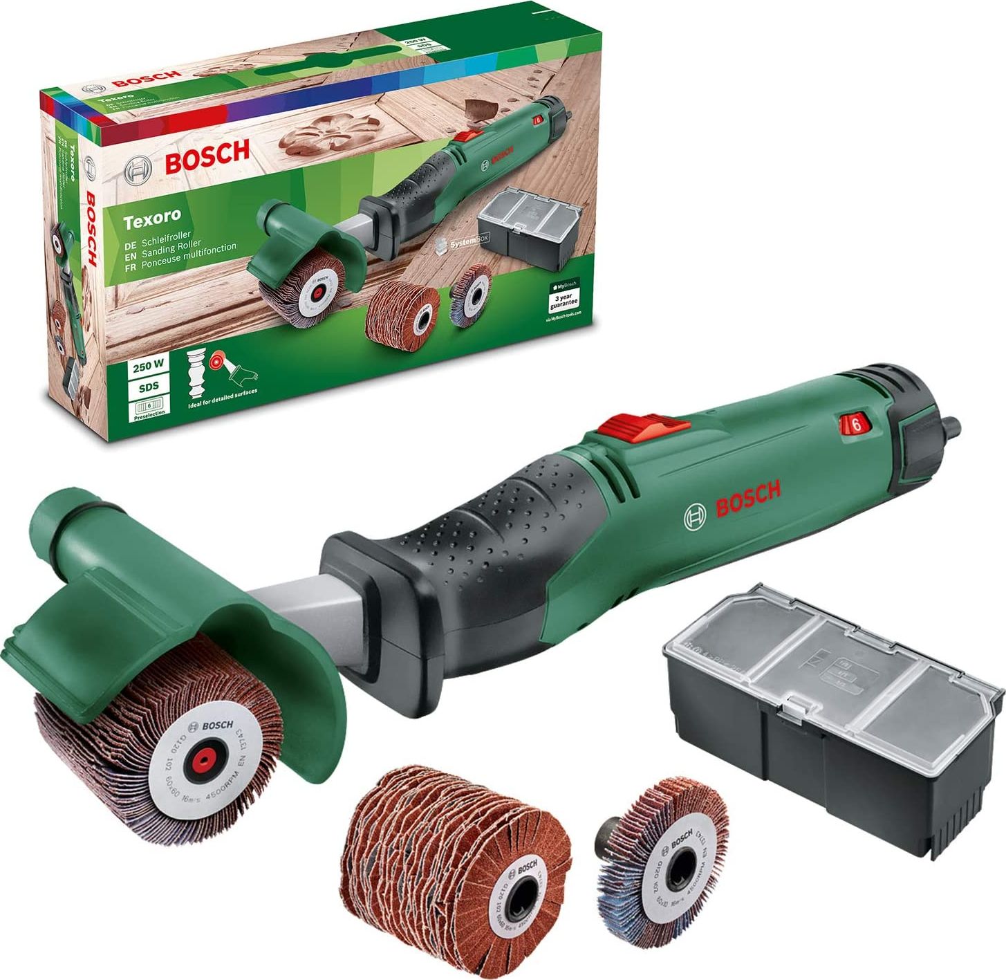 Szlifierka Bosch rolkowa Texoro (06033B5101) |