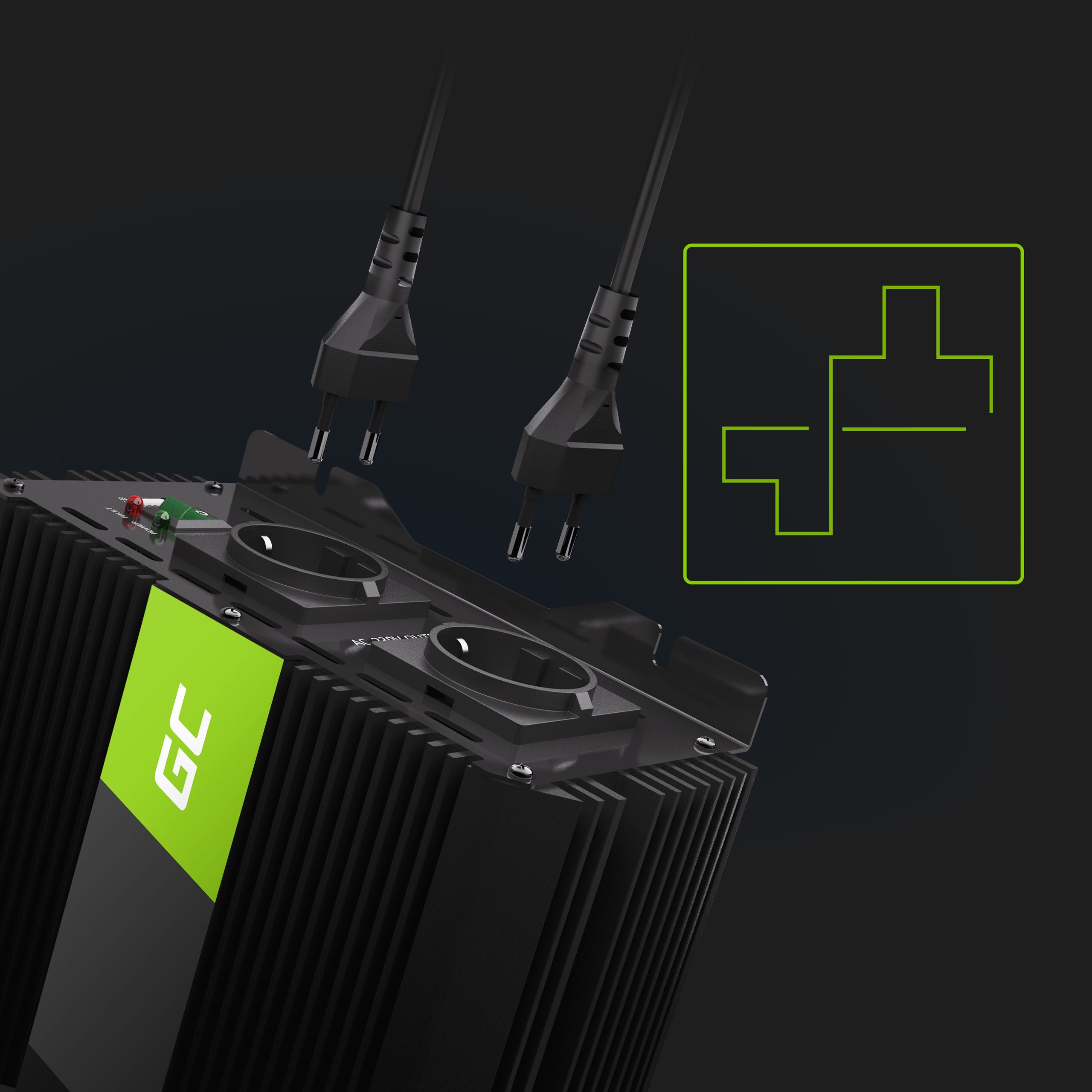 Green Cell Power Inverter PRO 12V