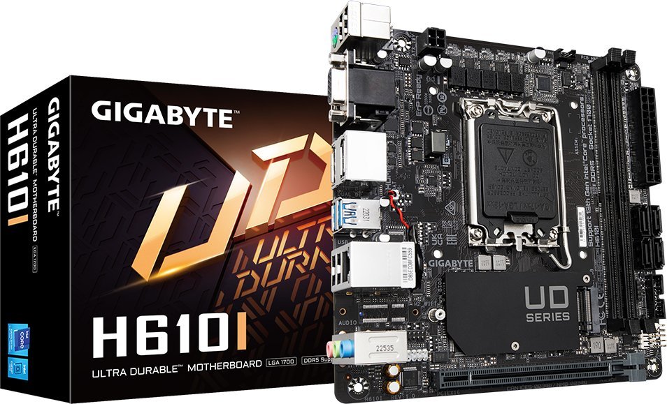GIGABYTE H610I/LGA 1700/mITX | H610I |