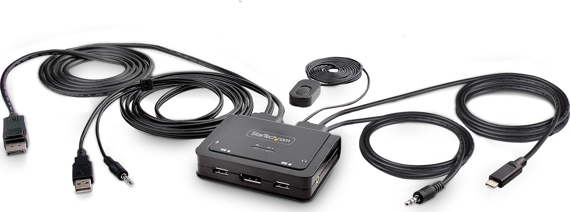 Przełącznik StarTech Cable KVM 2-Port USB