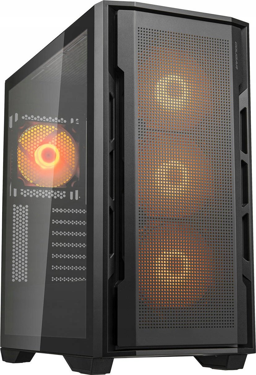Obudowa Cougar Uniface RGB czarna (CGR-5C78B-RGB)