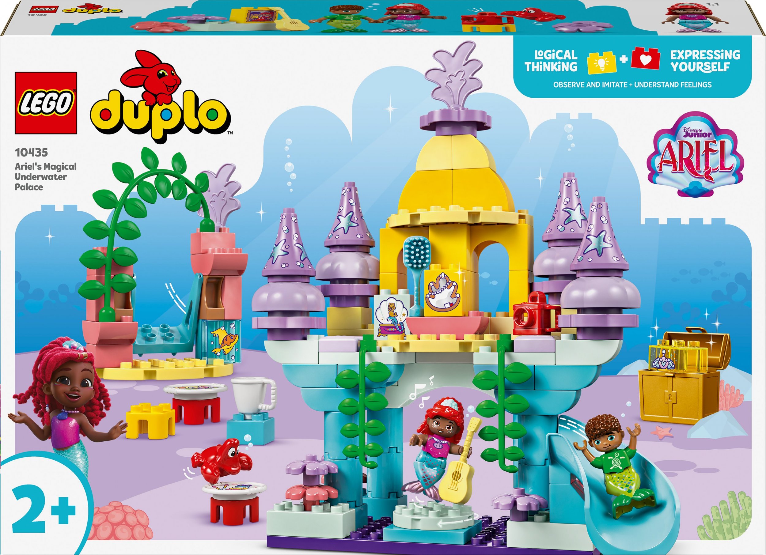 LEGO Duplo Disney Magiczny podwodny pałac