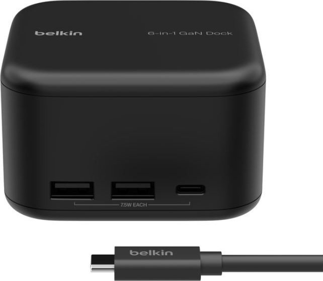Belkin Connect USB-C 6-in-1 Core GaN