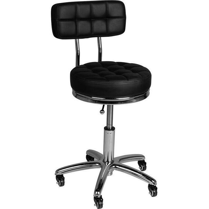 Activeshop TABORET KOSMETYCZNY AM-877 CZARNY |