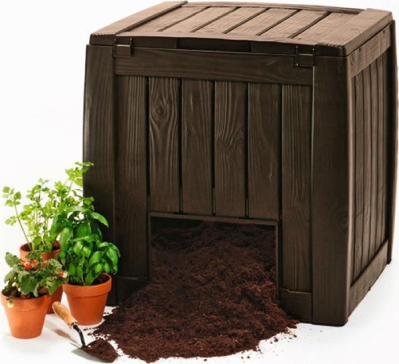 Keter Kompostownik Deko 340 L, whisky