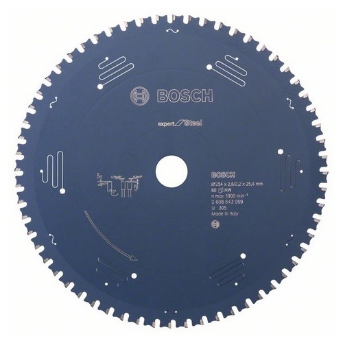 Bosch Tarcza pilarska Expert for steel