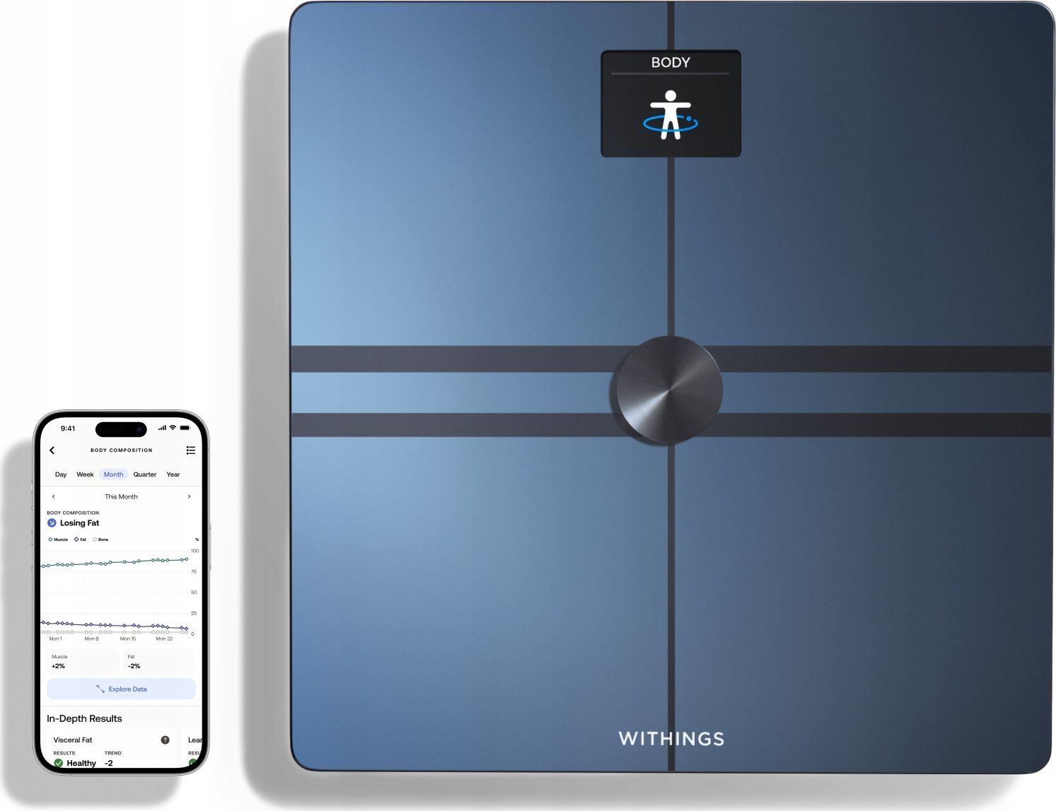 Waga łazienkowa Withings Body Smart czarny