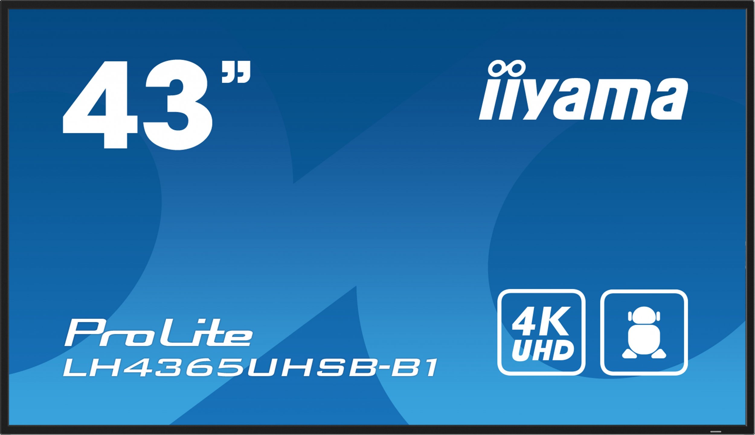 43" iiyama LH4365UHSB-B1:IPS,4K UHD,Android