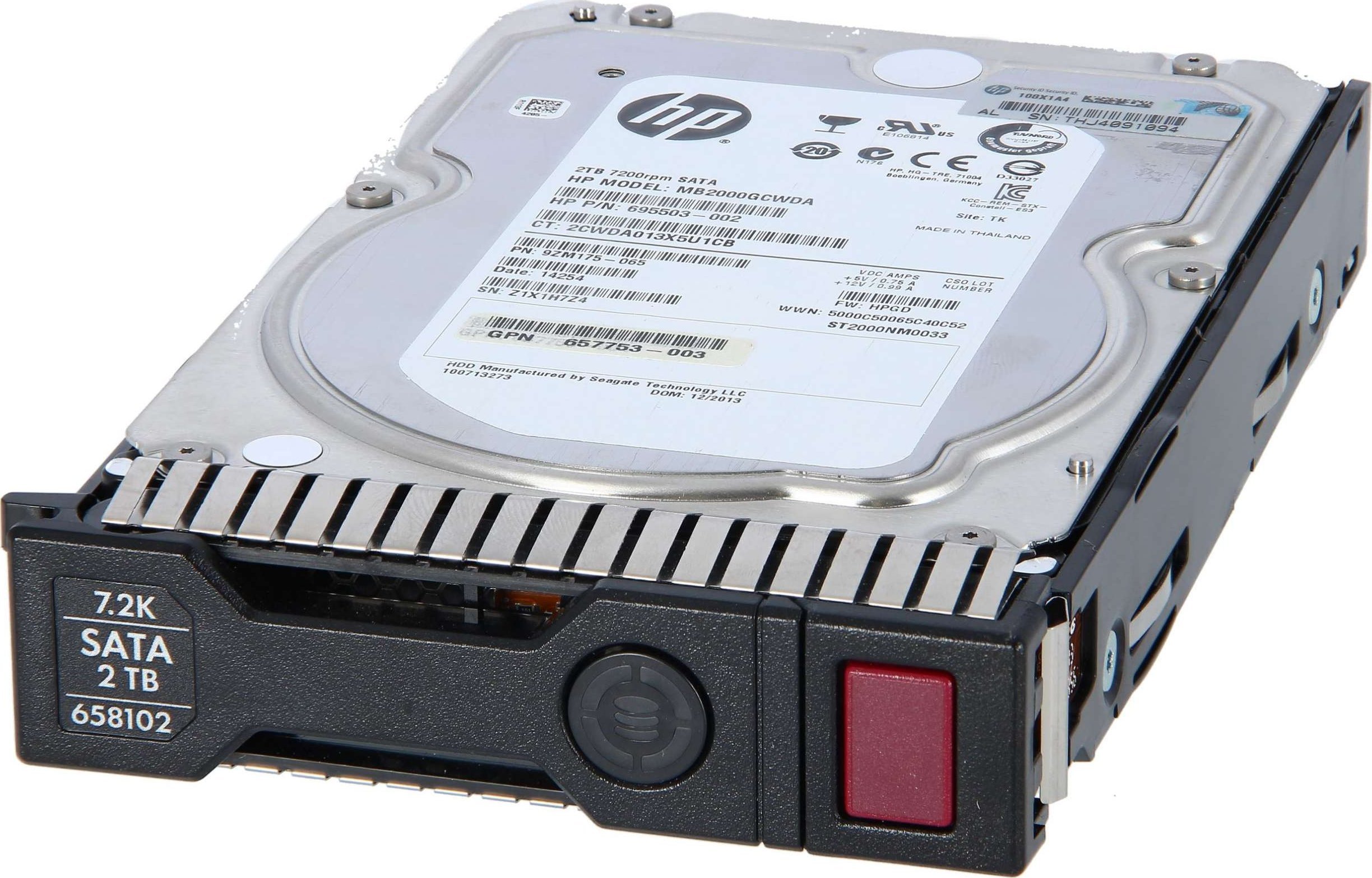 Dysk serwerowy HP 2TB 3.5``