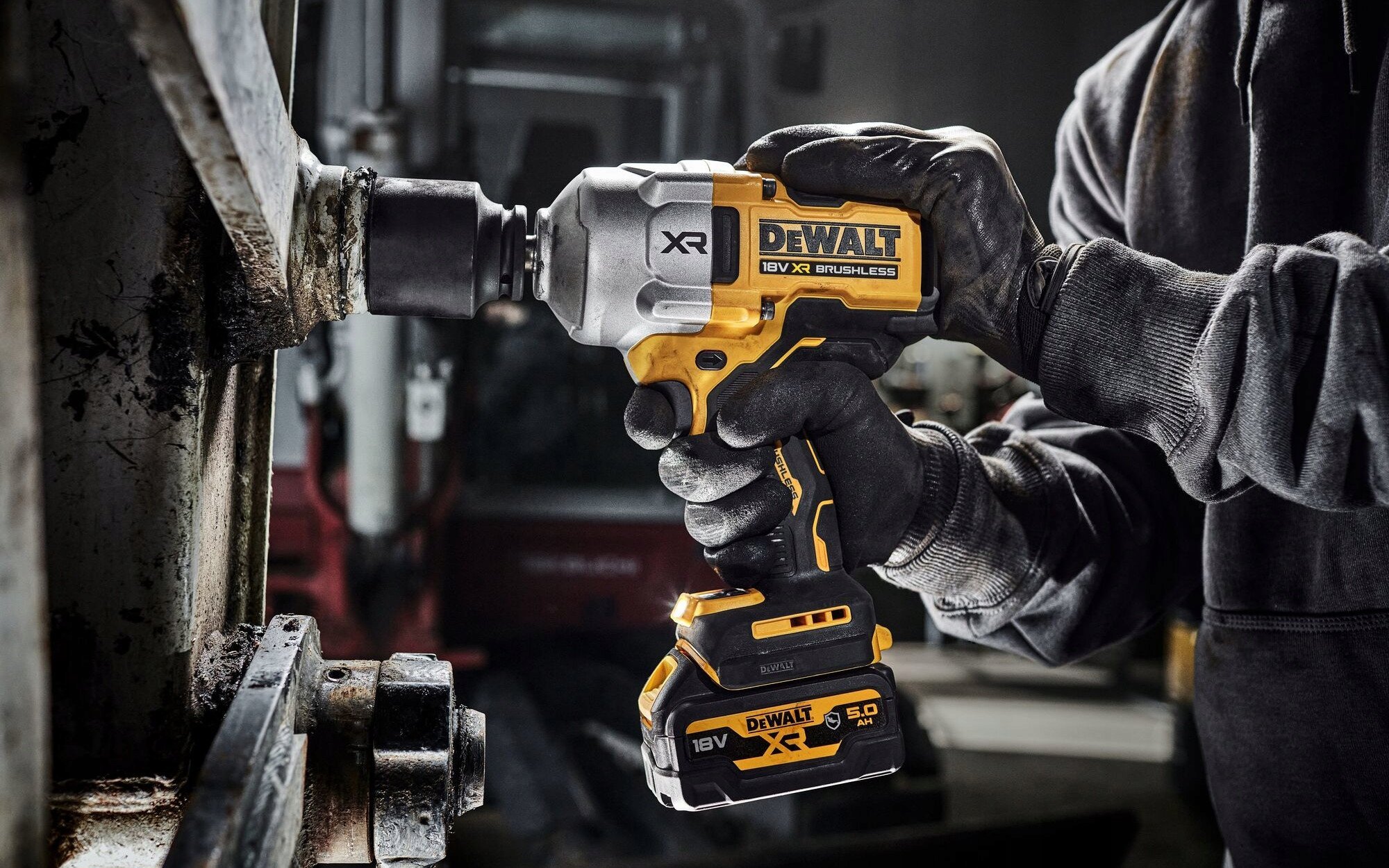 Klucz udarowy Dewalt klucz udar. 2x5ah