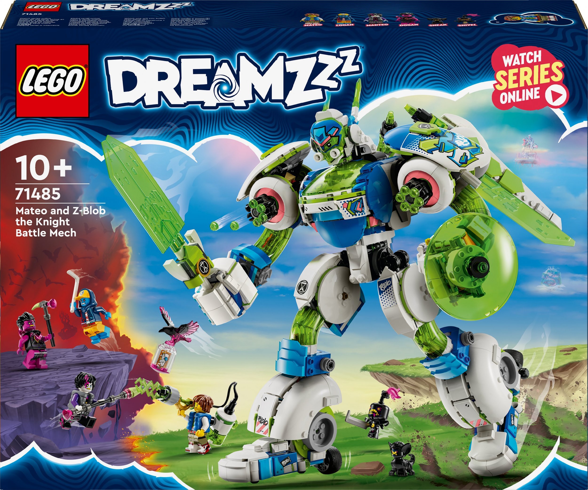LEGO DREAMZzz Mech-rycerz Mateo i Z-Bloba