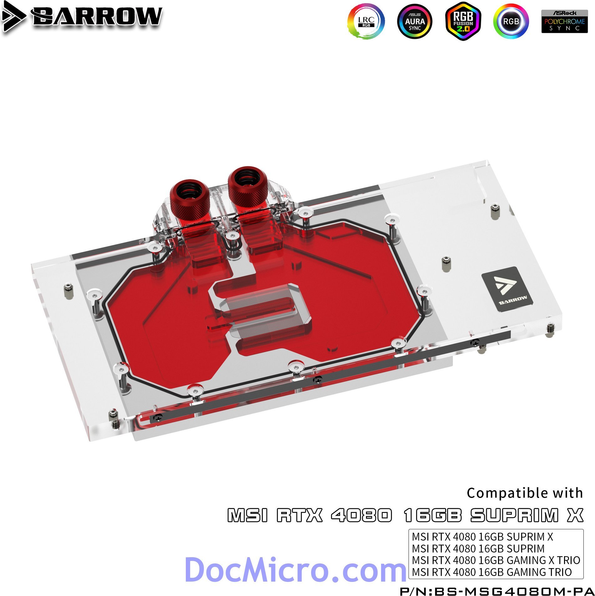 Barrow LRC 2.0 MSI RTX