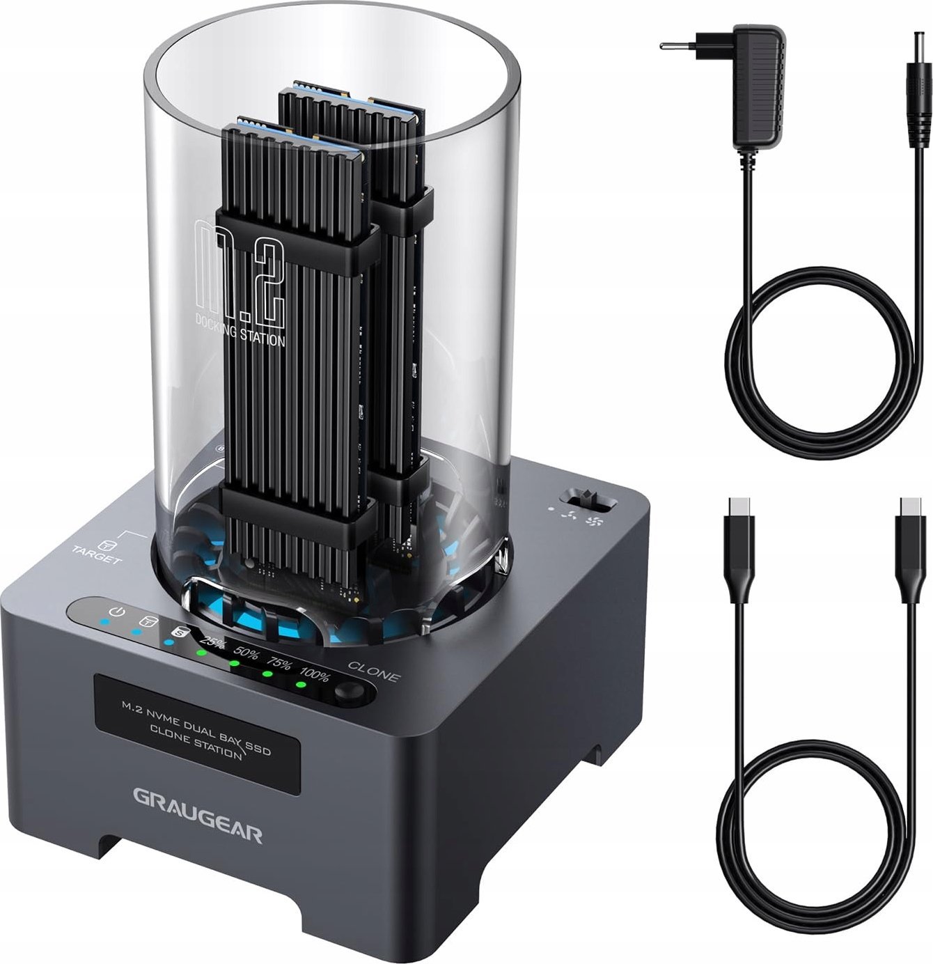 Graugear GrayGear Clone Station for M