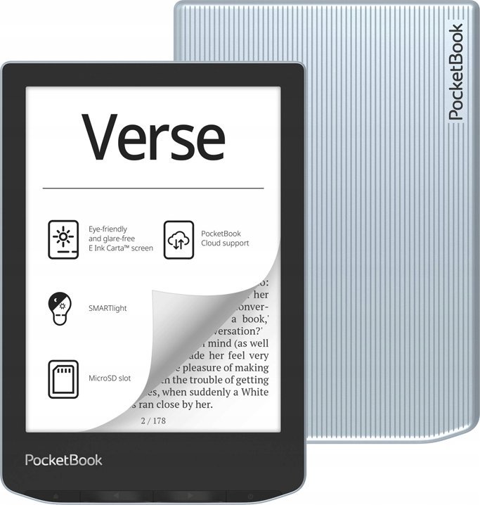Czytnik PocketBook Verse DACH-Version niebieski (PB629-2-WW-B)