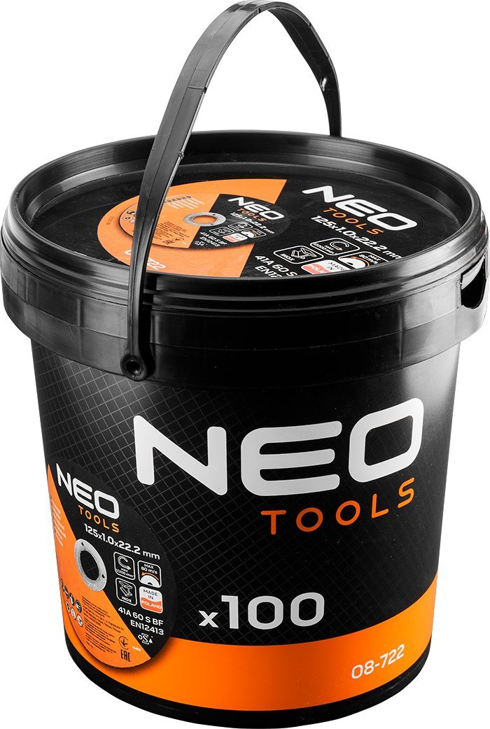 Neo Tarcze tnące do metalu/INOX 125