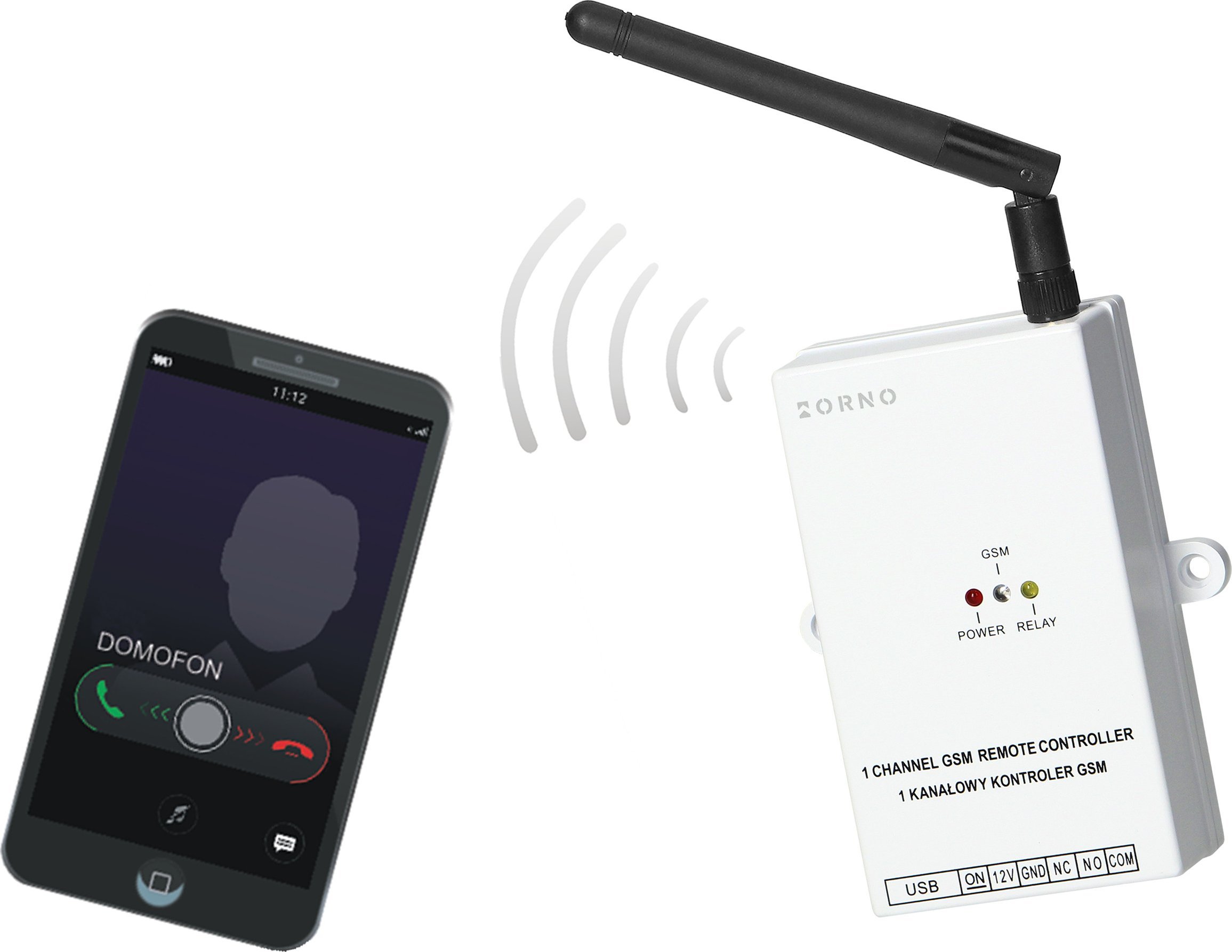 Orno Kontroler GSM do sterowania bramą