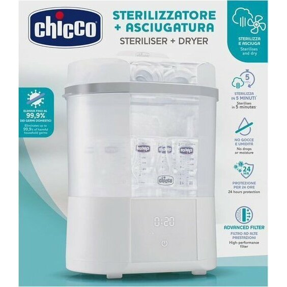 Chicco 129577 Sterylizator All-in-One z Suszarką