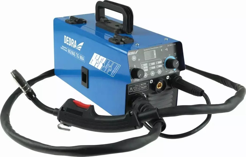 Dedra Spawarka inwertorowa IGBT MIG/MAG, 120A