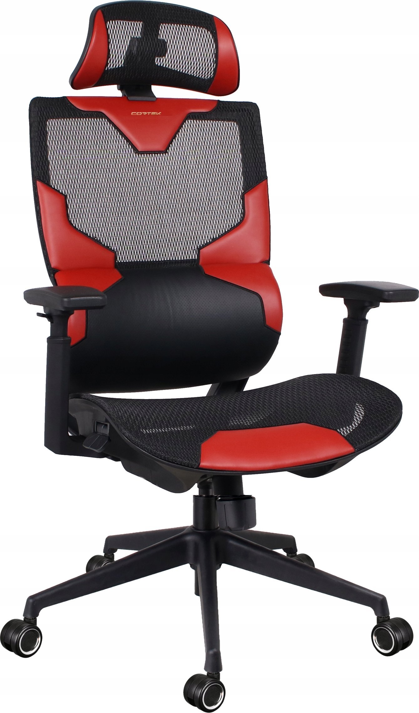 Fotel Cortek VISION Czarno-Czerwony (VISRED) |