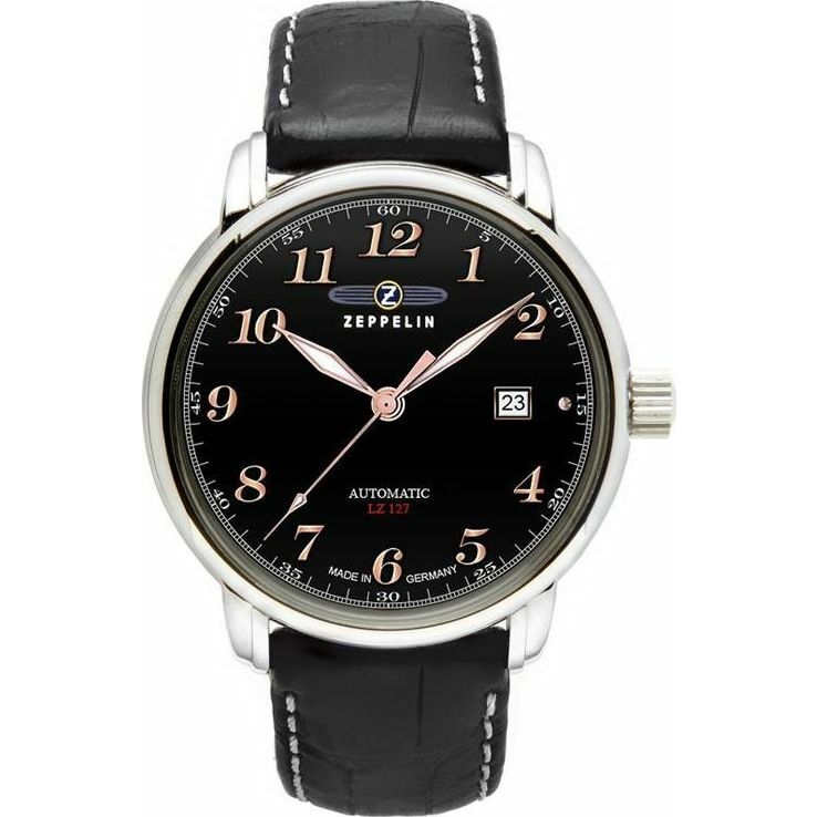 Zegarek Zeppelin LZ127 7656-2 Automatik Czarny