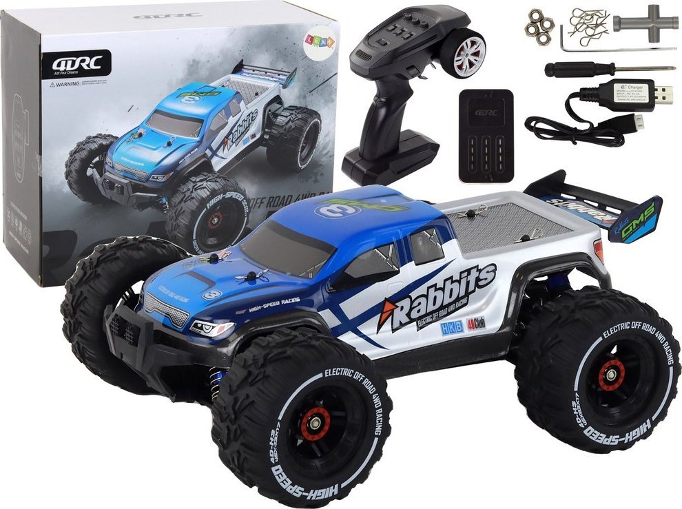 LeanToys Samochód terenowy Rabbits RC napęd