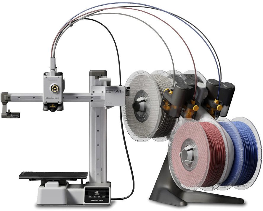 BambuLab A1 Mini Combo 3D printeris
