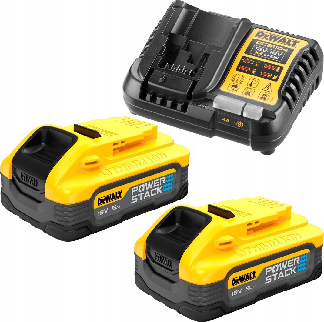 Dewalt DEWALT ŁADOWARKA DCB1104 +2x5,0Ah