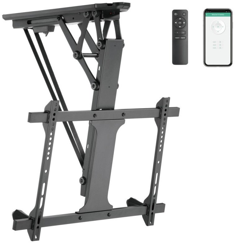 Techly Uchwyt sufitowy elektryczny 32``-70``, 35kg