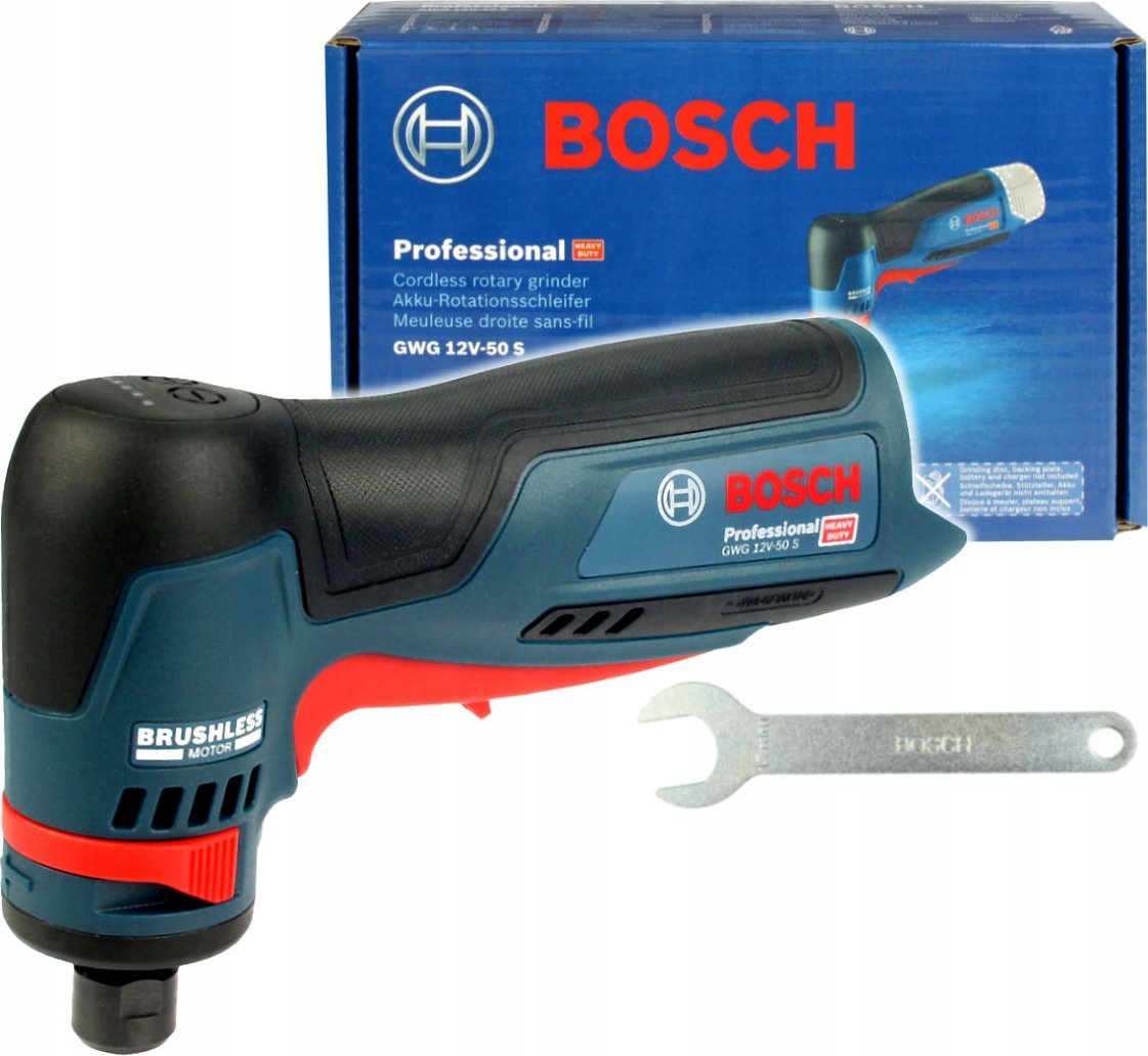 Bosch SZLIFIERKA KATOWA TRZPIENIOWA GWG 12V-50