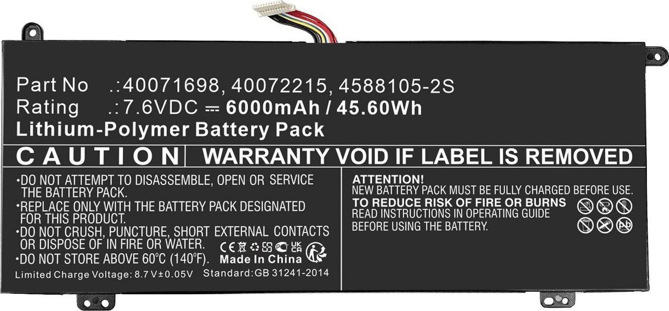 Pamięć do laptopa CoreParts Laptop Battery