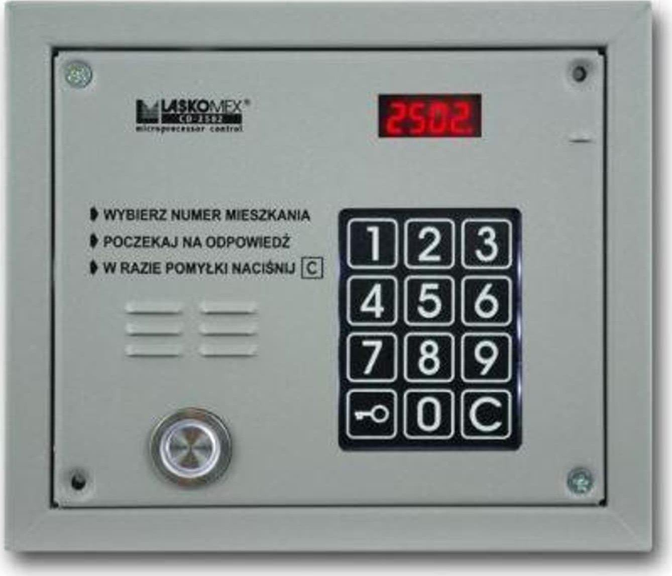 Laskomex Kaseta zewnętrzna CP-2503TP POL SREBRNA