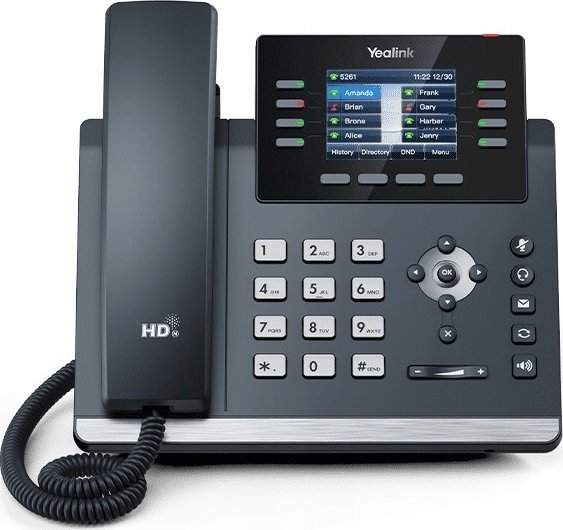 SIP telefón Yealink SIP-T44U, PoE, 2