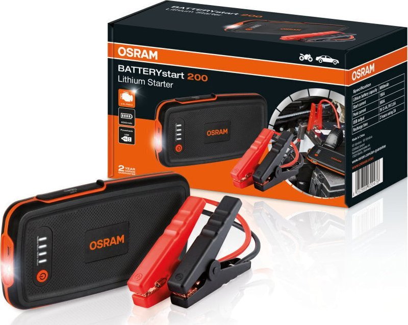 OSRAM Dzinēja iedarbināšanas ierīce BOOSTER 200