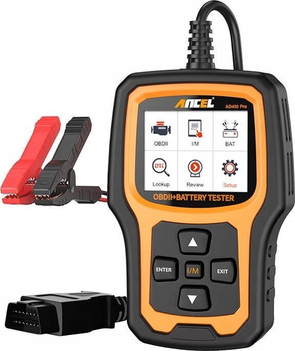 2in1 Diagnostic Scanner OBD2 and Battery