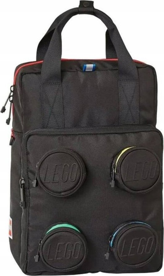 LEGO Brick 2x2 Backpack 20205-0354 Czarne