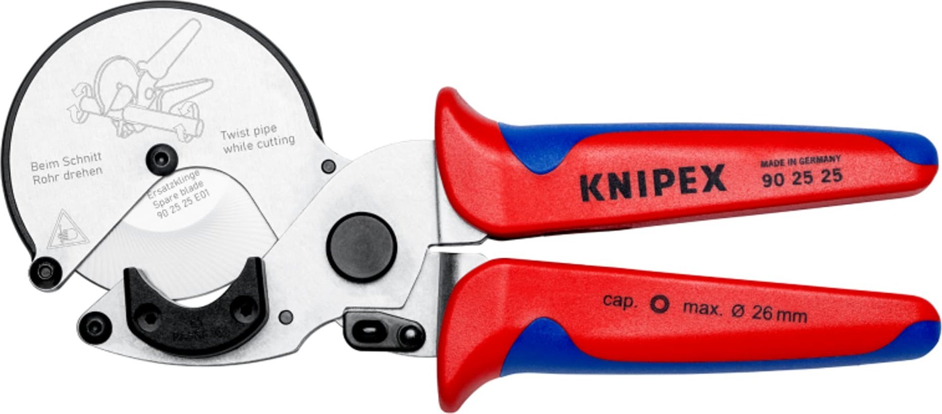 Knipex Plastic pipe cutting pliers 9025
