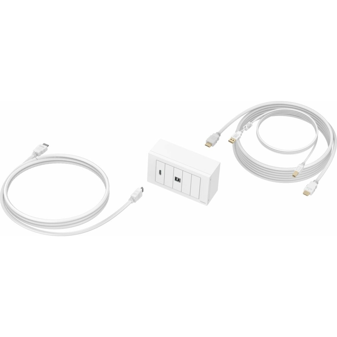 Vision Techconnect Modulares AV-Panel mit Kabeln