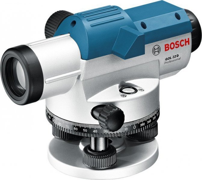 Bosch NIWELATOR OPTYCZNY GOL32D+ BT160 +GR500