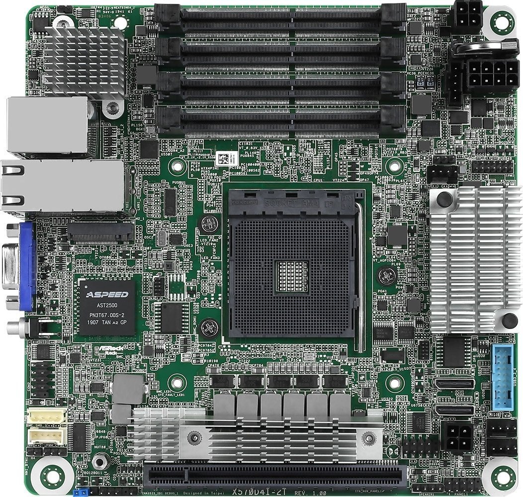 ASRock ASRock Mainboard X570D4I-2T AMD Ryzen