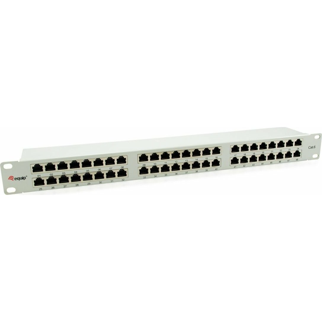 Equip Patchpanel 48x RJ45 Cat6 19``
